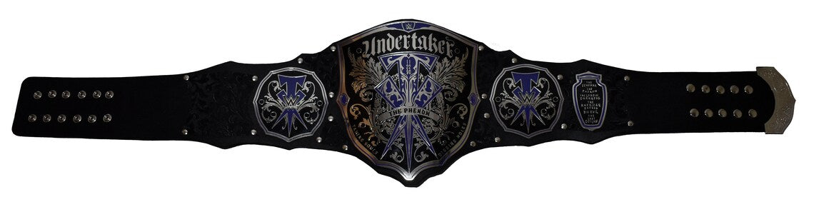 WWE Undertaker The Phenom wrestling championship belt  adult size