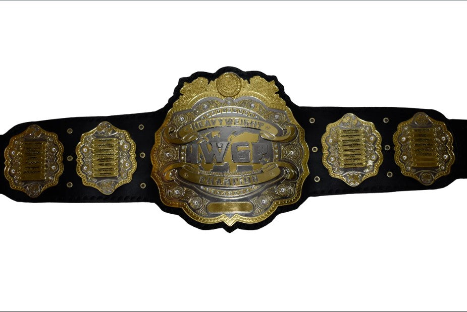 New Iwgp Heavyweight championship title belt adult size
