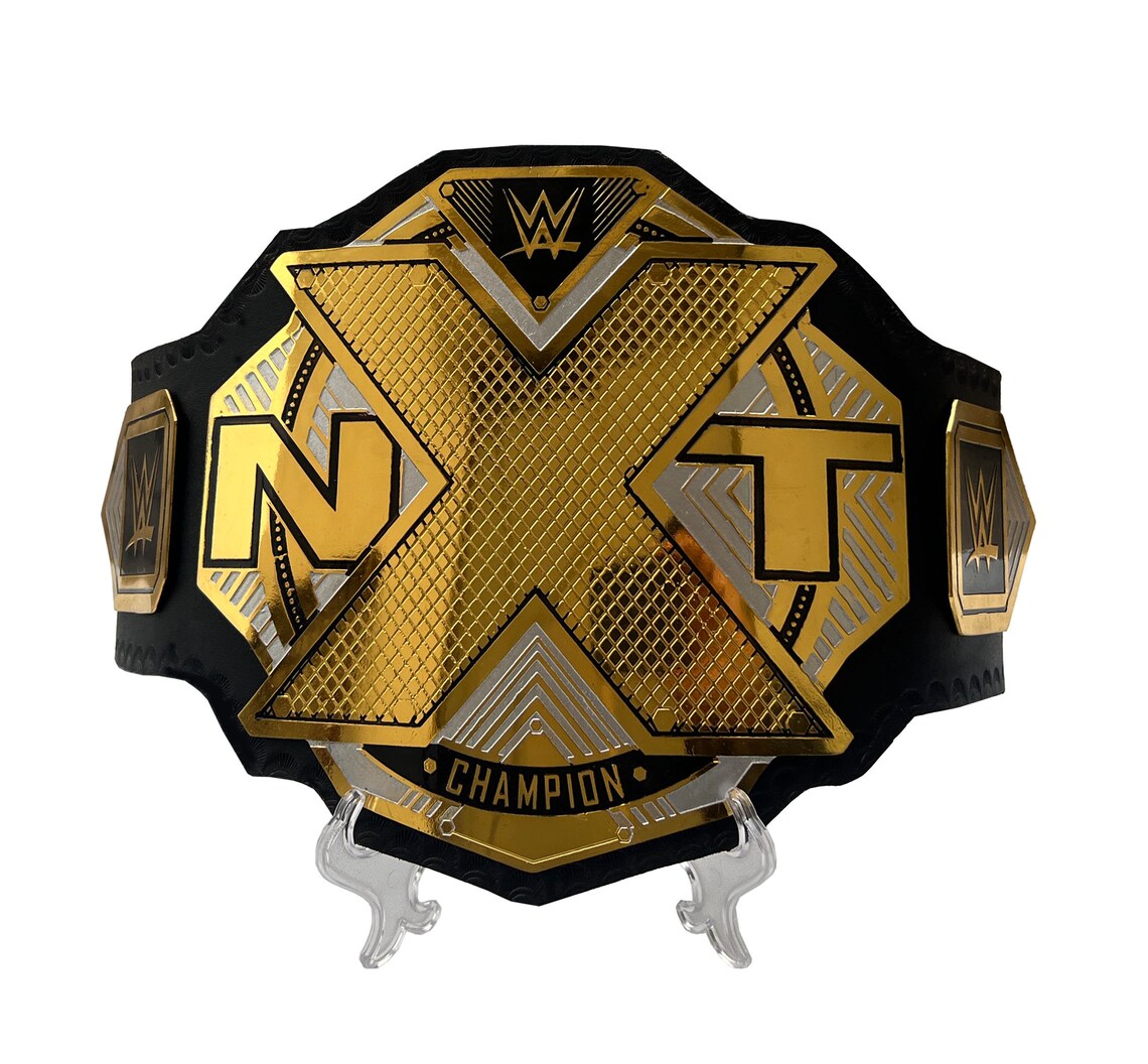 WWE NXT heavyweight wrestling champion belt adult size