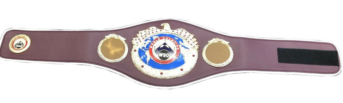 WBO Boxing Championship Title Belt replica / Gold Plated