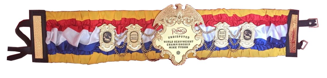 Mike Tyson-The Ring Magazine Undisputed Championship belt