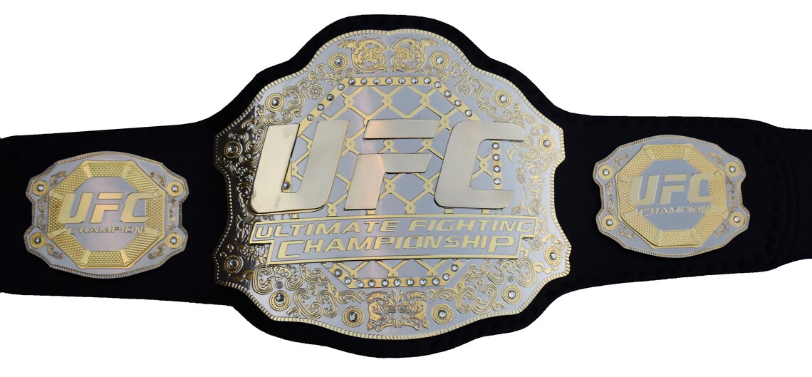 UFC ultimate fighting championship replica belt adult size