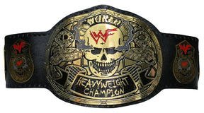 WWF New Smoking Skull World Heavyweight Wrestling Replica Championship Belt