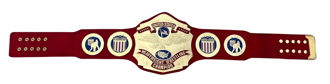 NWA United States heavyweight wrestling champion belt