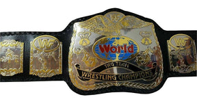 WWF World Tag Team-HEAVYWEIGHT Championship Adult Belt  Dual Plated Brass