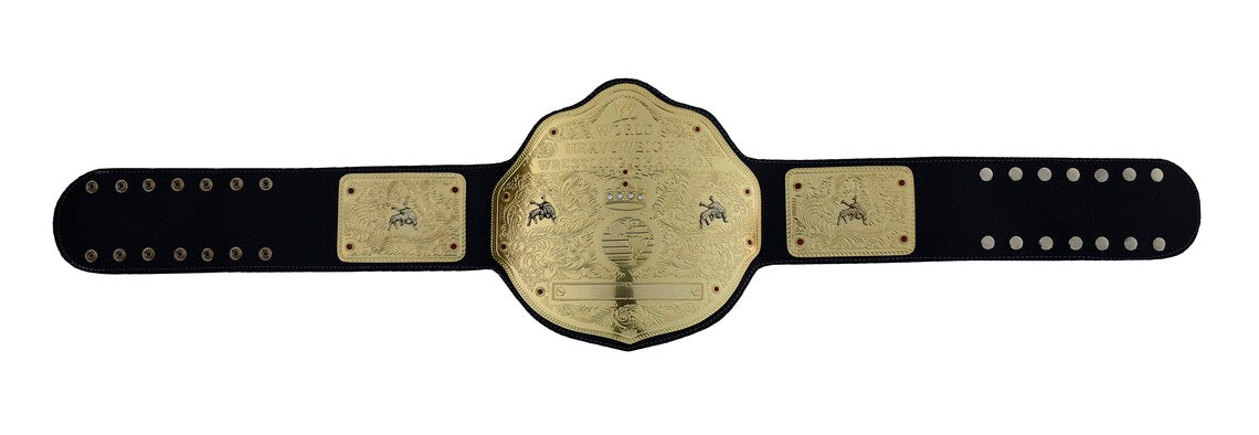 WWE world heavyweight wrestling champion big gold belt adult size